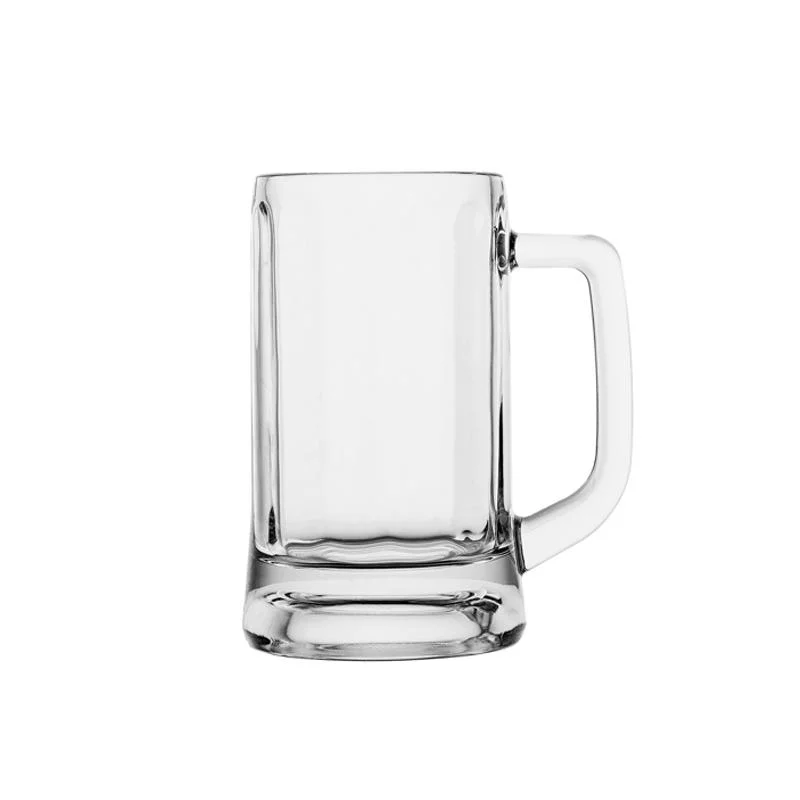 Wholesale/Supplier 320ml 10.8oz Classical Funny Large Insulated Transparent Custom Glass Cup Beer Mug