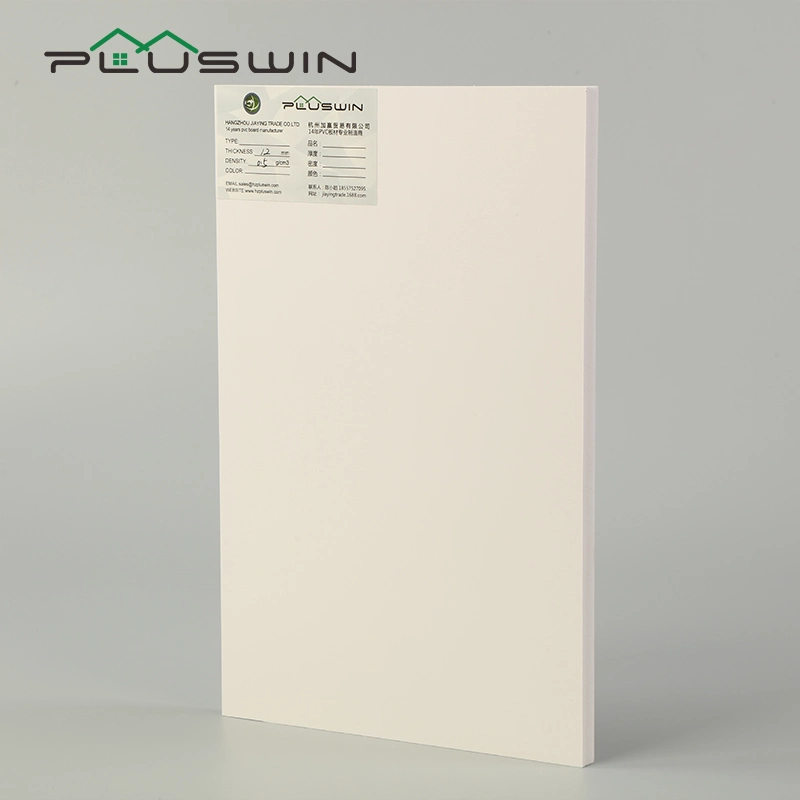 White Hard PVC Foam Sheet for Construction