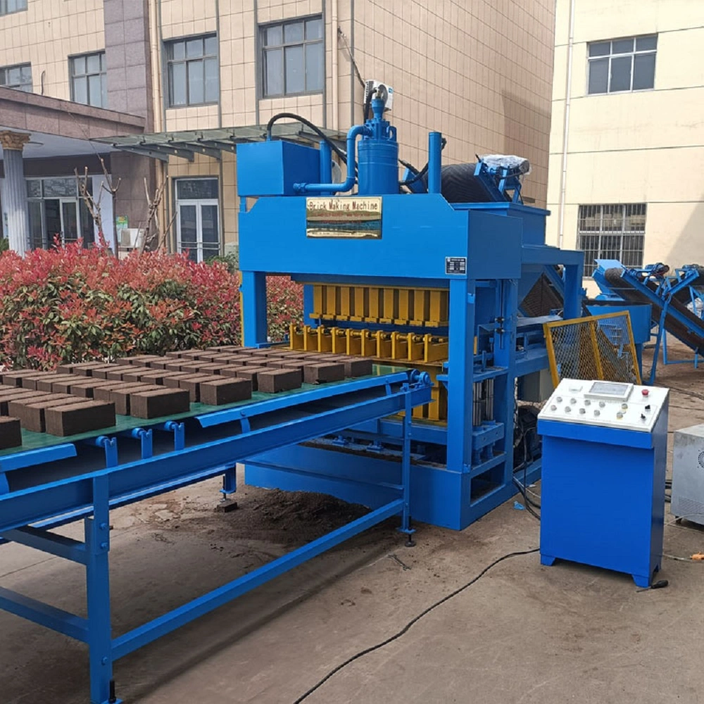 Interlocking Brick Press Machine Cement Brick Making Machine in Zambia