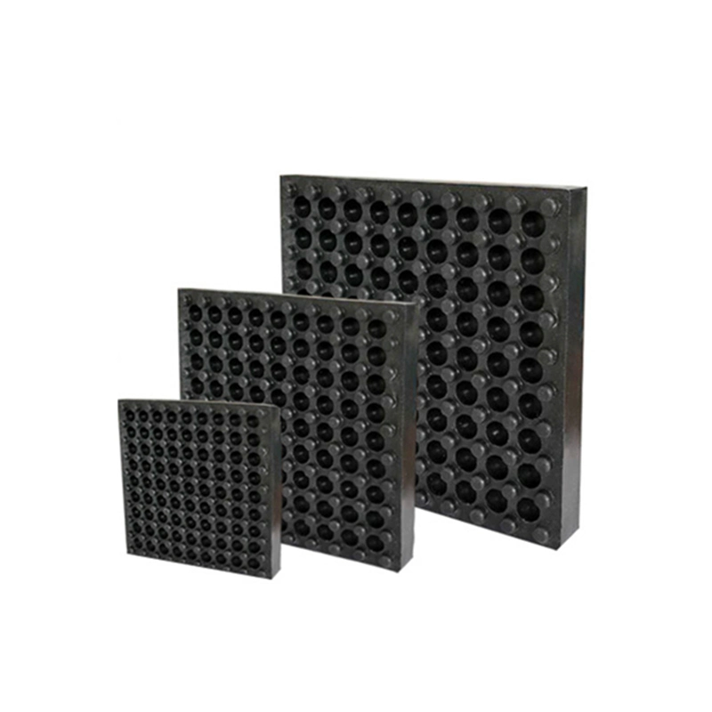 High Efficiency Shock Pad Isolation Pad for Crusher Vibrating Screen Centrifuge Cooling Tower