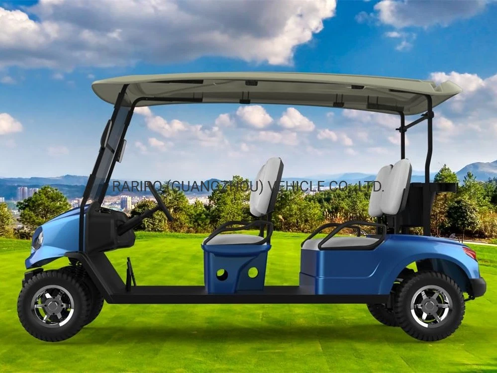 Transporte de la familia 4 carros de golf inteligente asiento jurídico de la calle de los vehículos eléctricos coche eléctrico