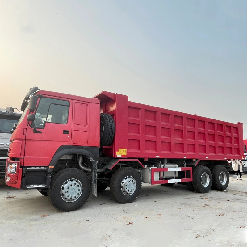 Descuento Spot--Mejor Sinotruk HOWO 6X4 8X4 371CV capacidad de las ruedas de 10 a 12 euros 2 de volcado de la arena de minería de Dumper vuelco Tri ejes volquete Traile Precios baratos para la venta de camiones