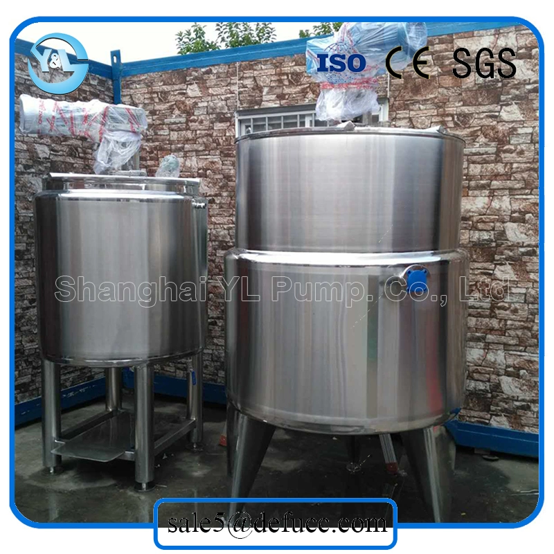 Stainless Steel 304/316L Steam Heated Pressure Vessel for Food Products