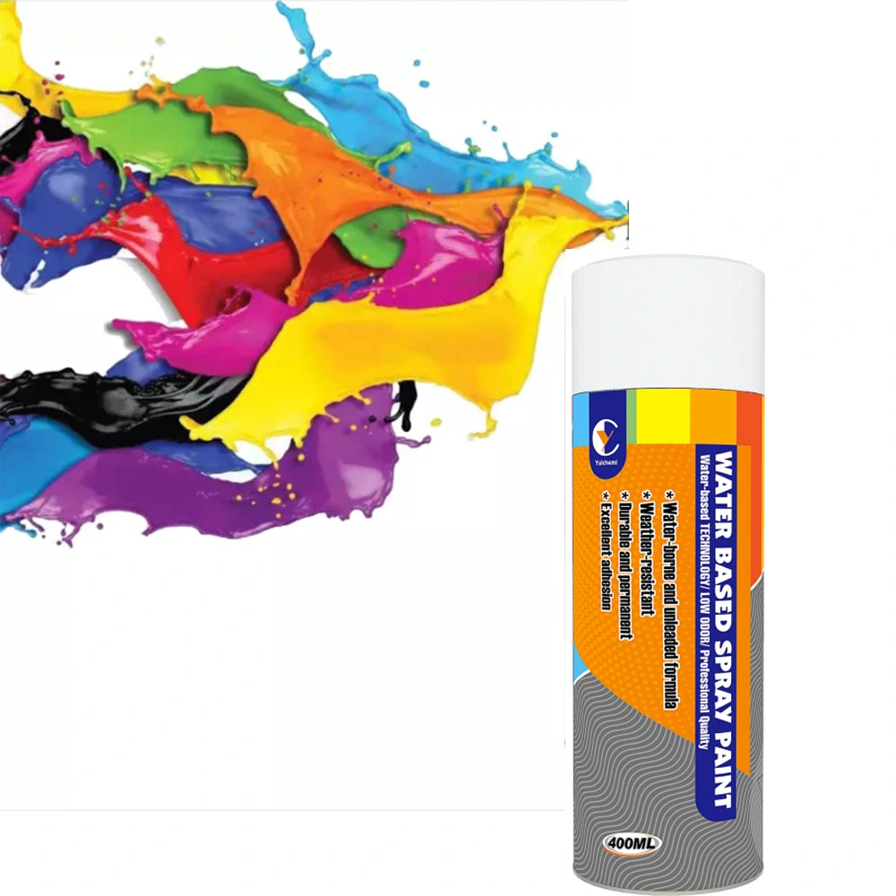 Customized Low Odor Non Toxic 400ml Water-Based Aerosol Paint