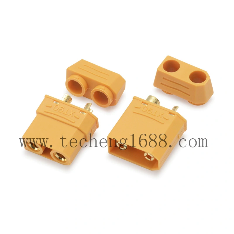 High Current Lipo Battery Connector Xt90 Connector Plug Xt60 Wire Connector with Solder Protective Cap