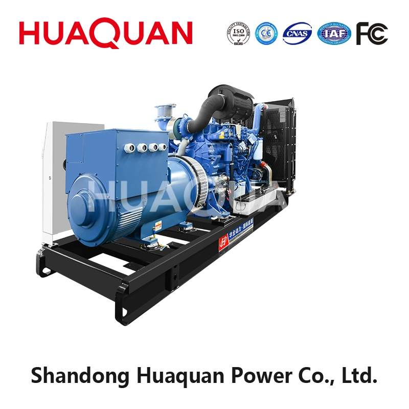 500kw 625kVA Diesel Generator Set Powered by Huaquan/Cumins/Yuchai/Weichai Open Type