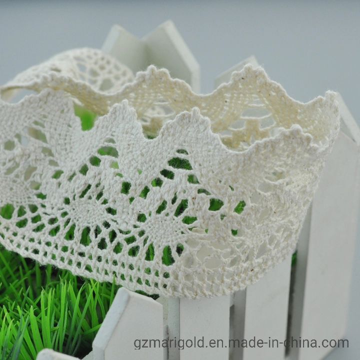 Triangular Cotton Lace Trimming Textile Lace Accessories