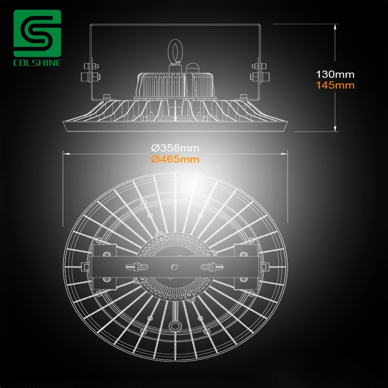 Indoor LED High Bay Light 120W 200W 6000K 120lm/W