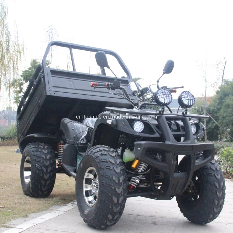 2021 مزرعة جديدة ATV 250 cc مرطب بالمياه Quad Bike Farm ATV مع المقطورة