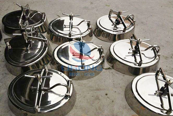 Stainless Steel Elliptical Manhole Cover