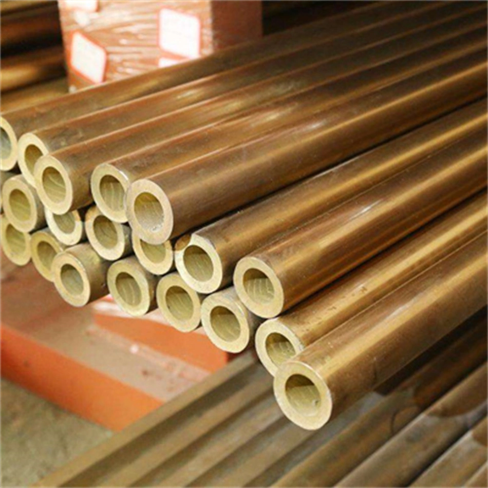 Tubos de cobre tubo de cobre sin costuras aleación C70600 C71500 C12200 Tubo de níquel de cobre
