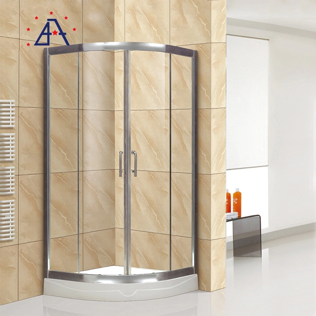 Tempered Glass Sliding/Hung Opening Type Bathroom Sauna Steam Shower Room