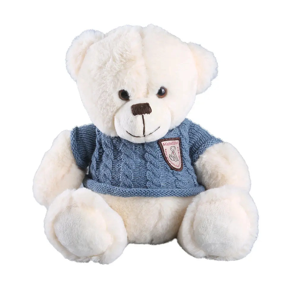 Lovely Soft Dress Sweater Valentines Teddy Bears Wholesale/Supplier Teddy Bear Plush Toy