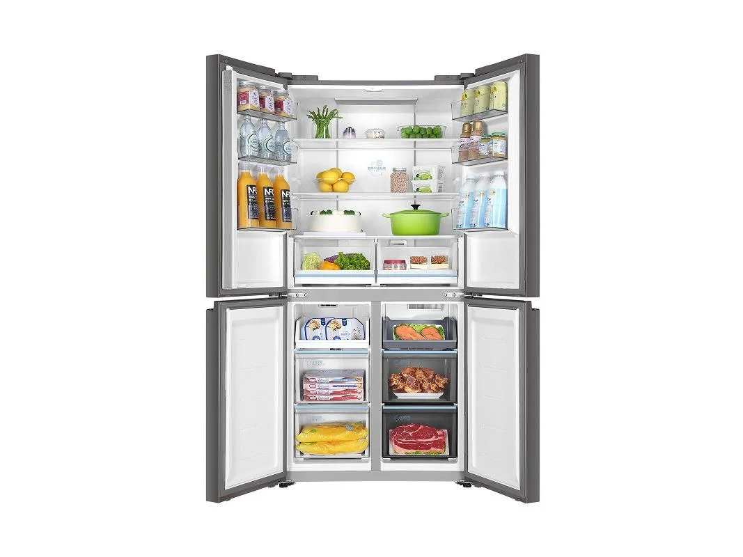 Refrigerador BCD-629wdgg de pequeña potencia para el hogar, refrigerador inteligente de doble puerta multifunción