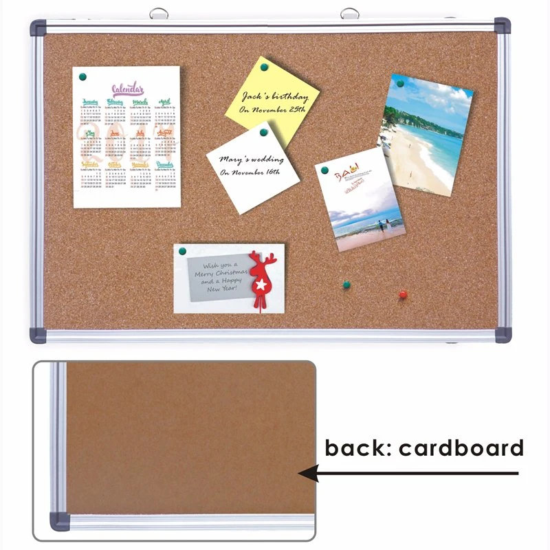 Foska Good Quality School and Office Aluminum Cork Board