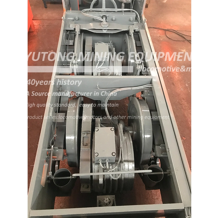 China 7 Ton Electric Trolley Locomotive/ 7 Ton Cable Wire Locomotive/ 750 Track Gauge Trolley Locomotive