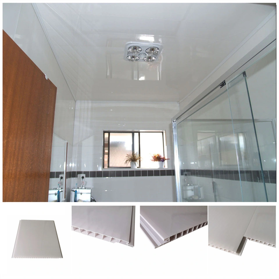 250mm Techo Falso De PVC Cielo Raso Blanco False Ceiling in Bathroom