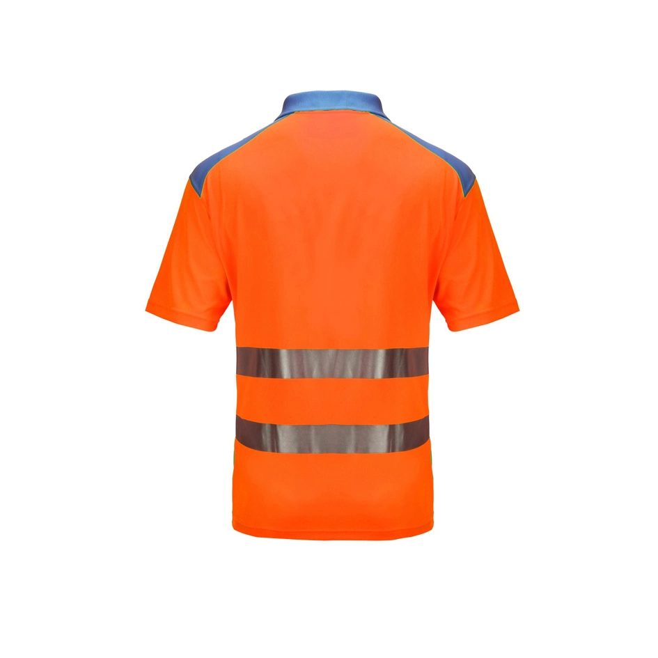 Custom Hola Viz Polo reflectante de seguridad de los EPI Ropa de trabajo uniforme