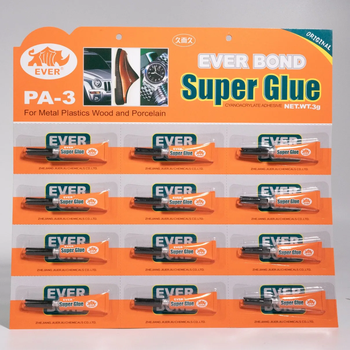 3G in Tube Multipurpose Super Glue Tube 0.7oz