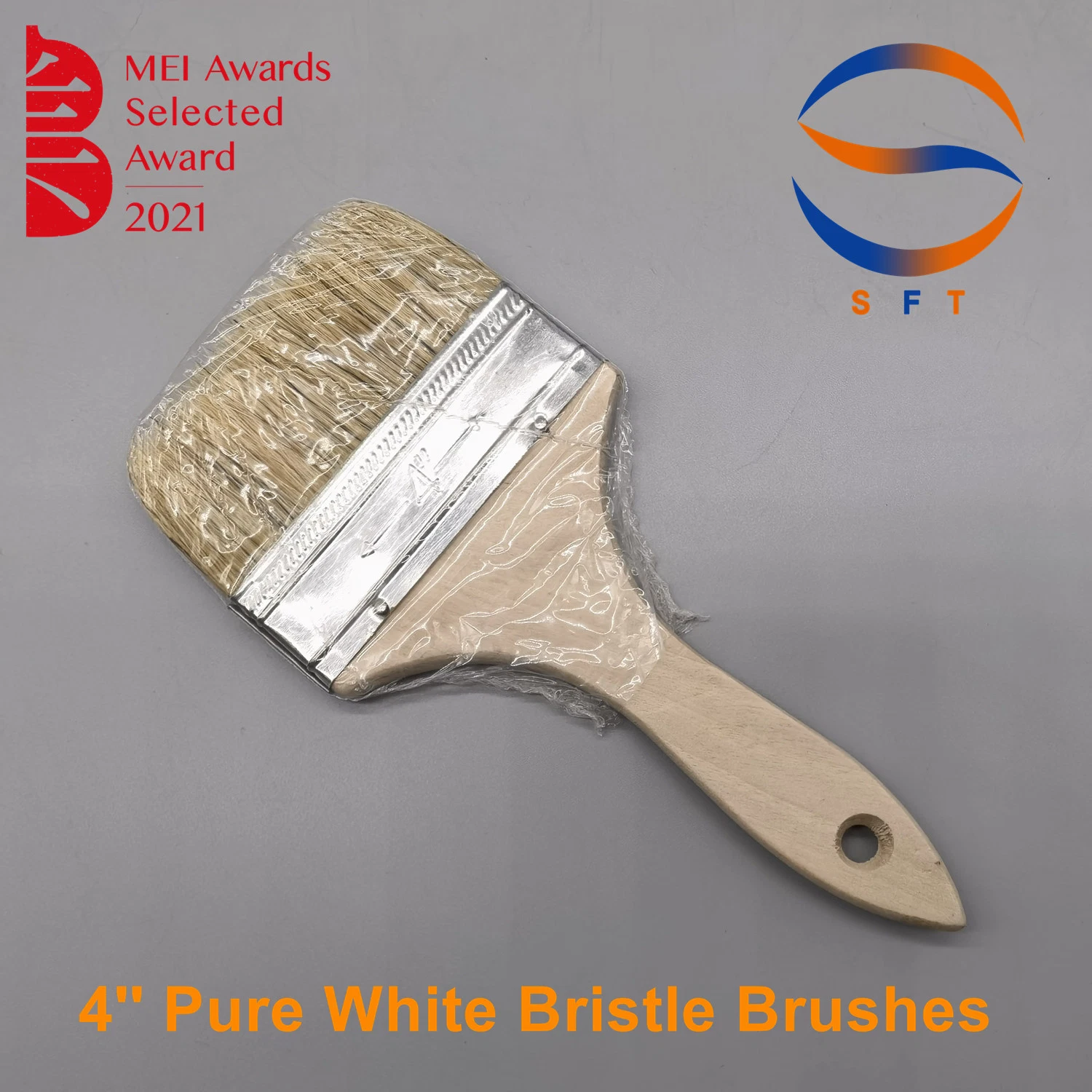 4'' Pure Bristle Brush Paint Brush for FRP Laminating