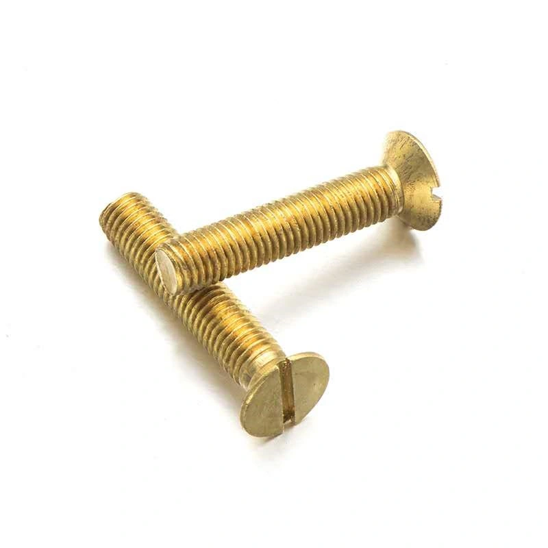 Manufacturer for Brass Bolt Brass Nut Screw DIN933 DIN931 DIN934