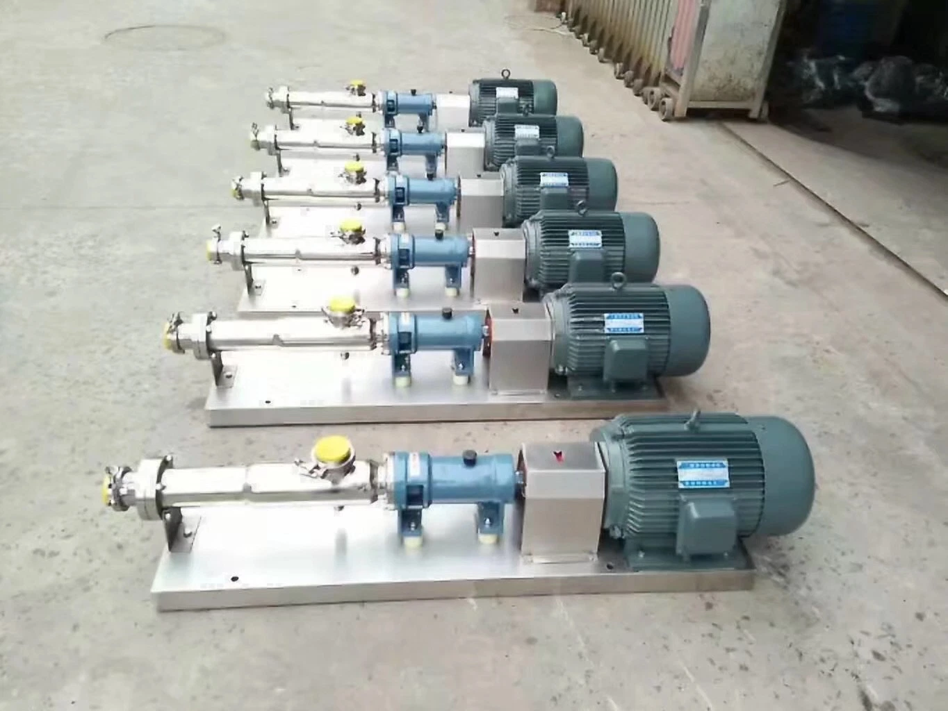 High quality/High cost performance  Vertical Screw Pump for Tomato Paste Molasses