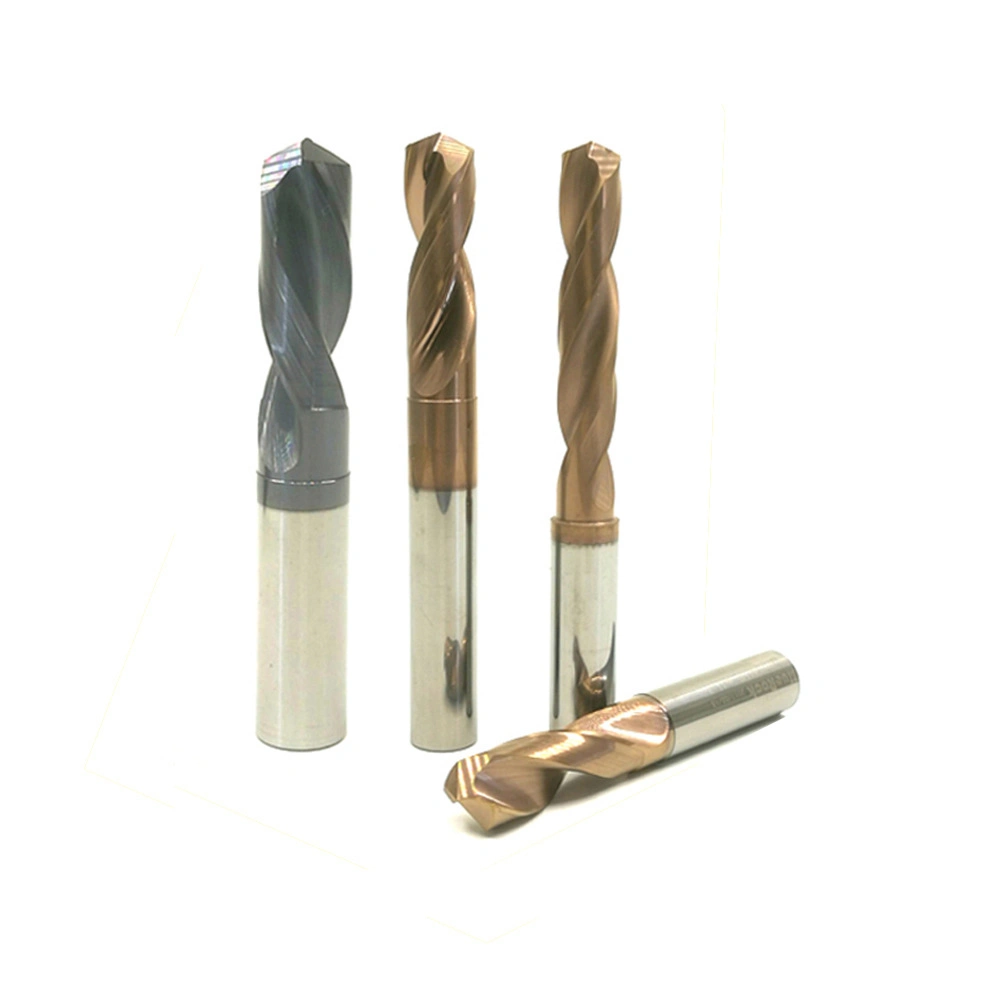 Nano Coating 5xd Solid Carbide Twist Drill Bits for CNC Drilling Tool