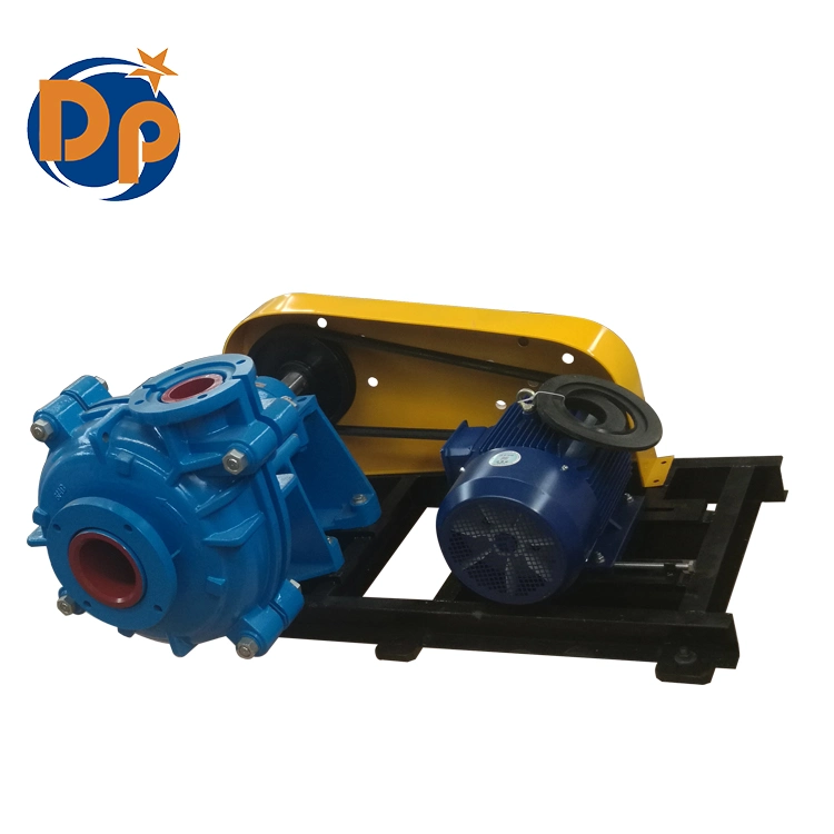 Horizontal Centrifugal Dewatering Mining Slurry Pump with Electric Motor Driven, Mining Pump