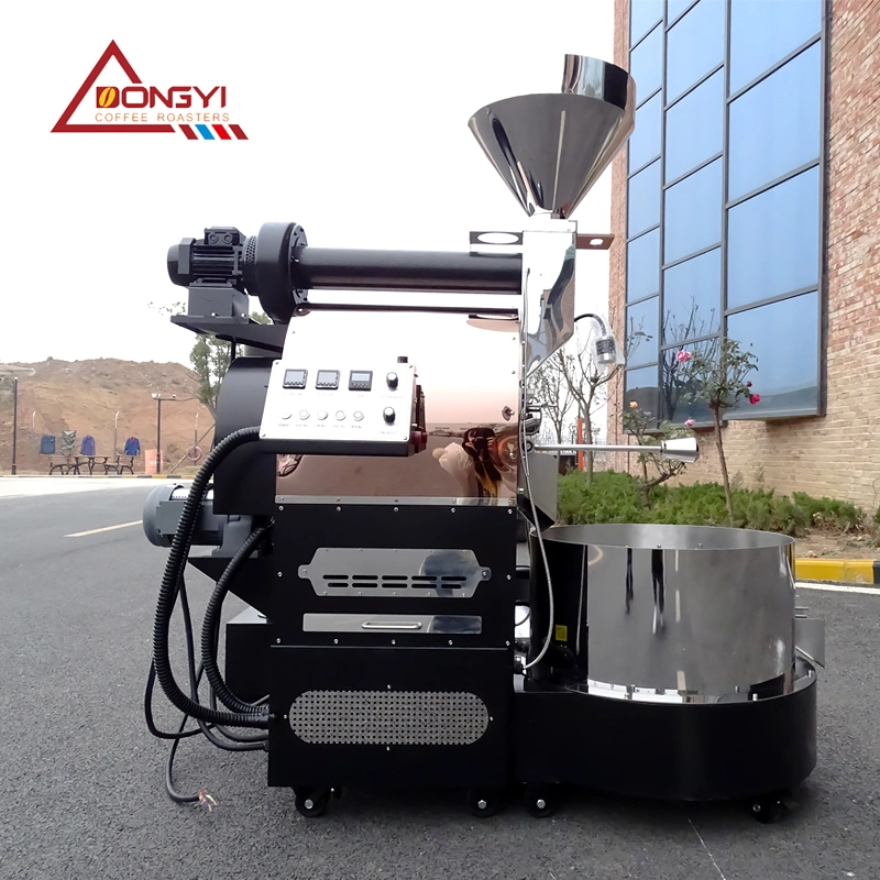 Gaz de chauffage électrique industriel commercial 15kg café torréfaction de grains Machine
