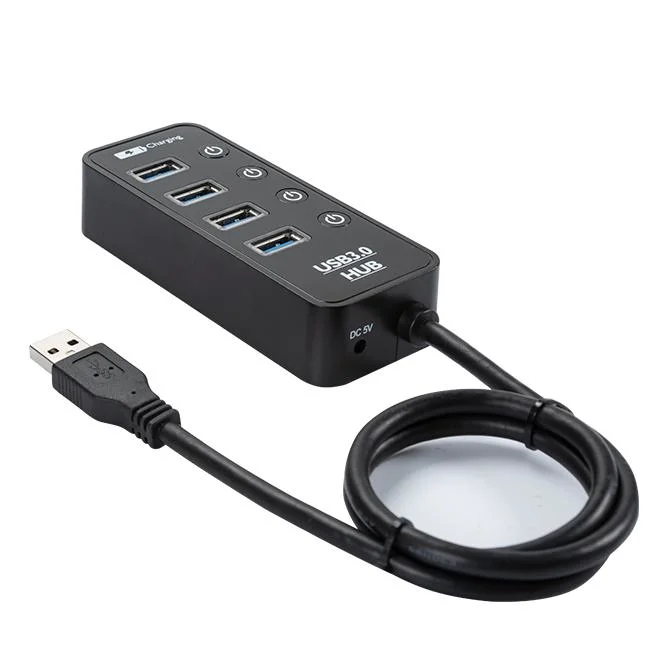 5-in-1 USB 3.0 Hub with Individual Indicator Light