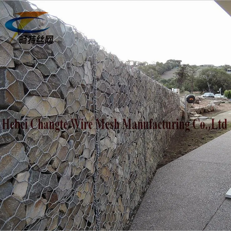 Galfan Hexagonal Wire Mesh Gabion Boxes