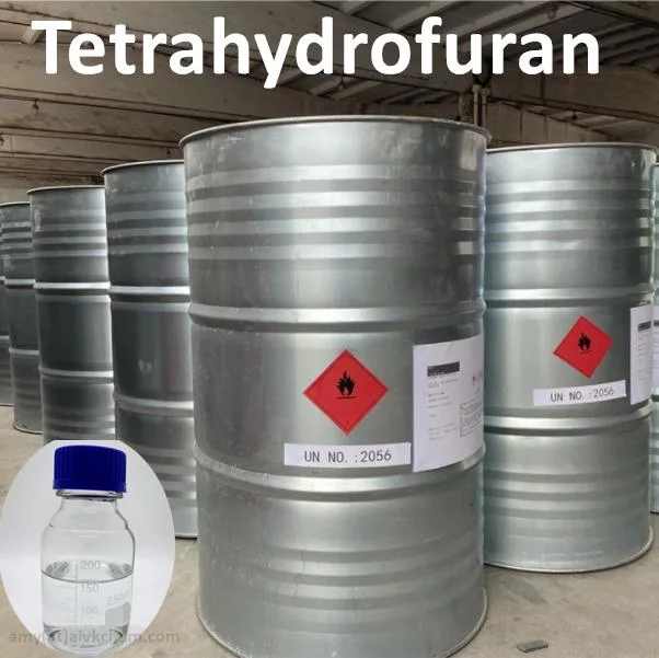 China Supplier Free Sample Tetrahydrofuran Thf Solvent 109-99-9