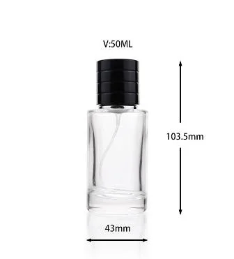 High quality/High cost performance  Clear OEM Glass Cosmetic Perfume Bottle with Box