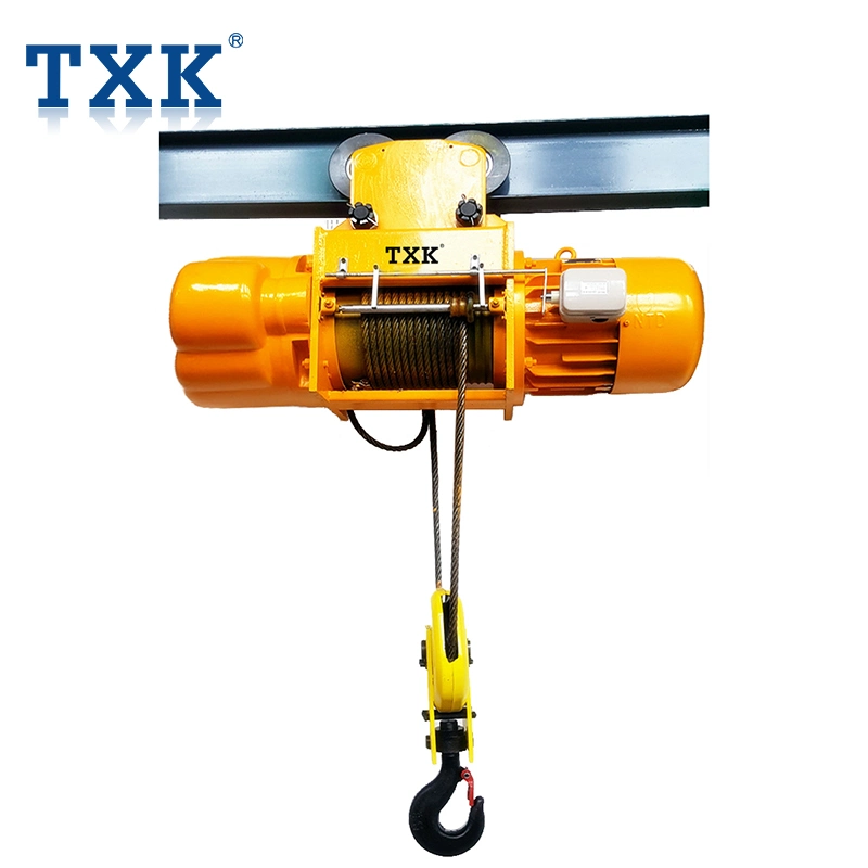 Txk 2ton, ton portátil 3Monorraíl Cable elevador eléctrico