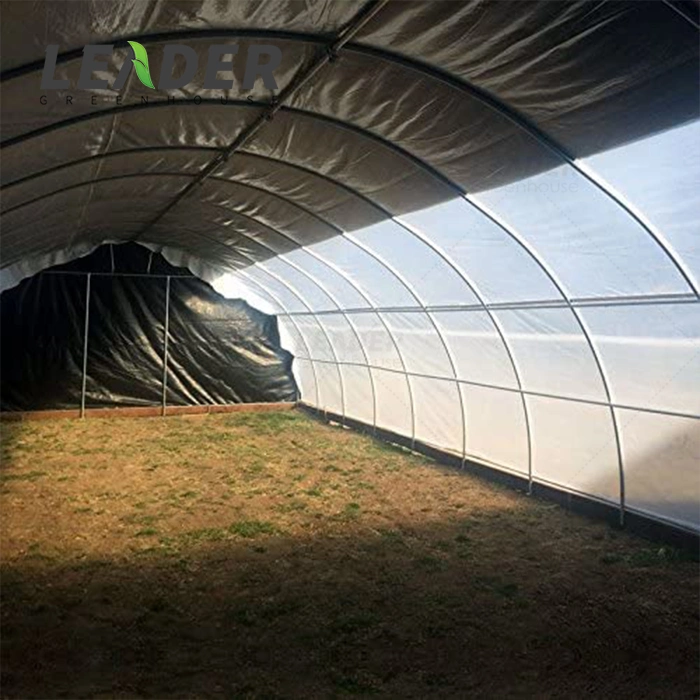 Hydroponics Negro y Blanco plástico Greenhouse cubierta Reflective Poly PE Panda Film