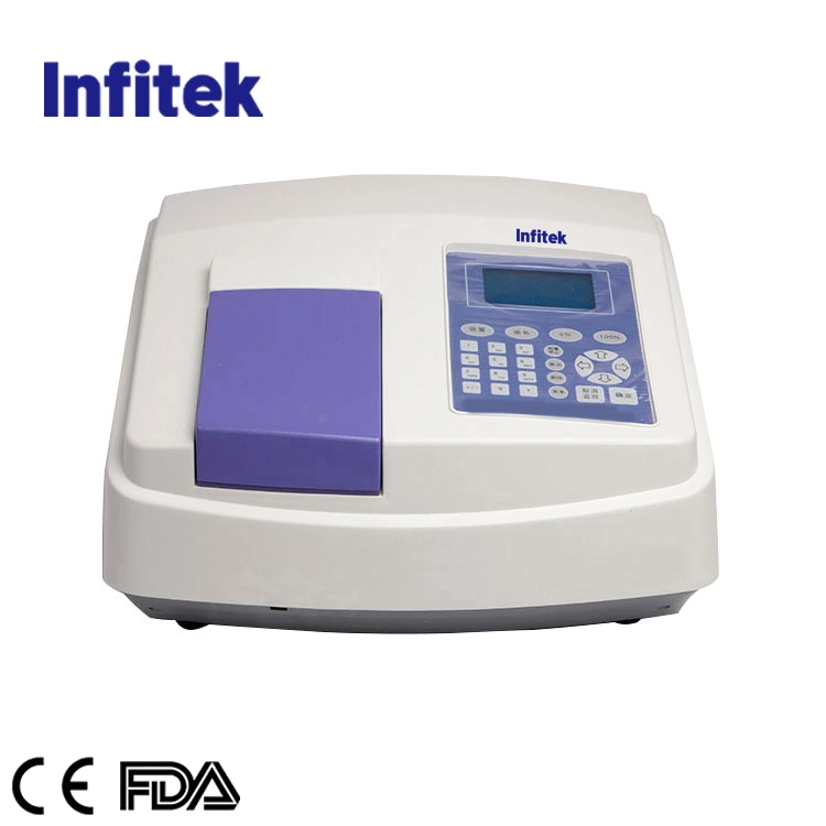 Espectrofotómetro UV-visible Infitek Lab con CE FDA