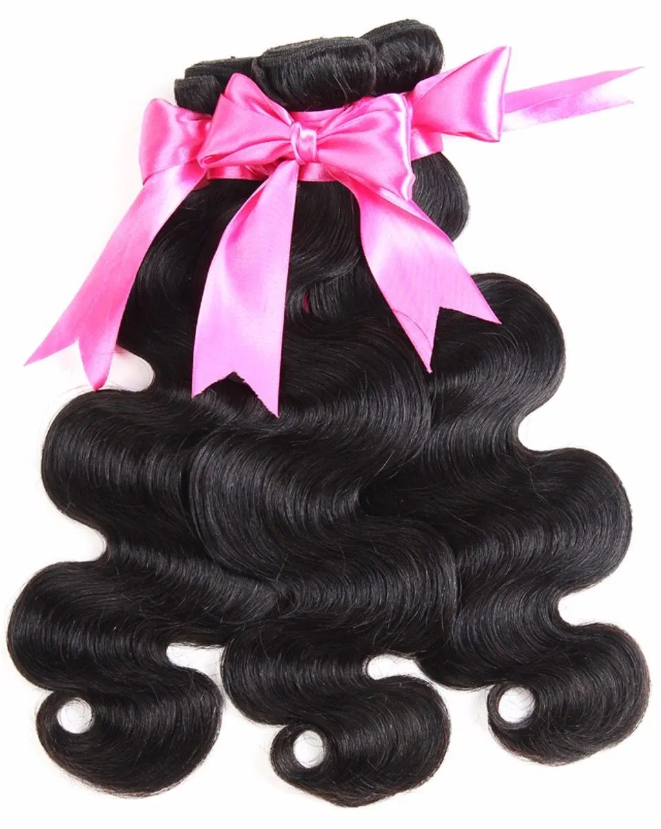 Indian Bodywave Virgin Natural Remy Human Hair Weft