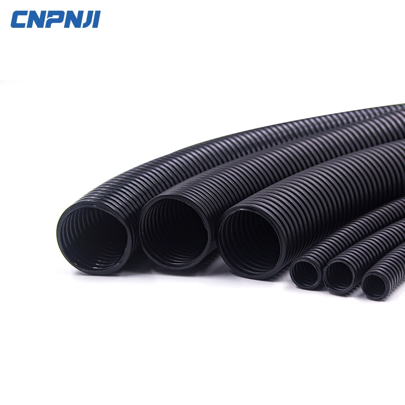 High quality/High cost performance Flexible Plastic Cable Sleeve Corrugated Pipe Convoluted Plastic Conduit Pipe PP PA PE