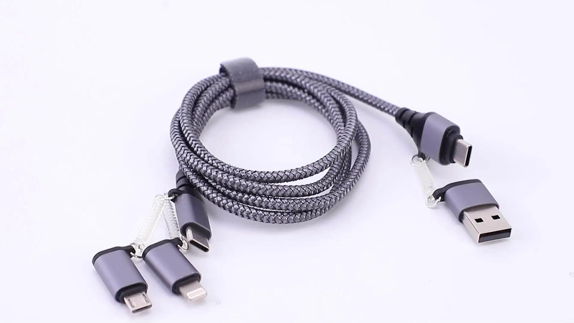 6 in 1 Pd 60W Type C to Type C Fast Charging USB Data Cables