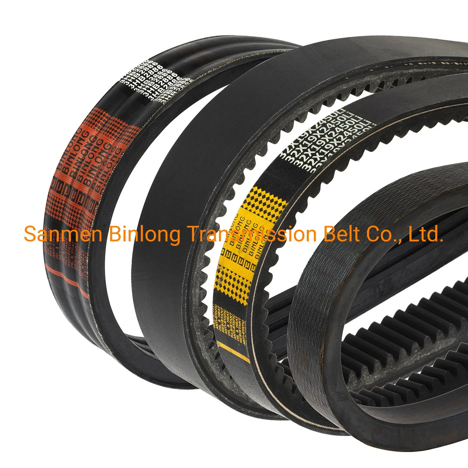 Raw Edge Agricultural Belts Standard Rubber Belts Driving Belts