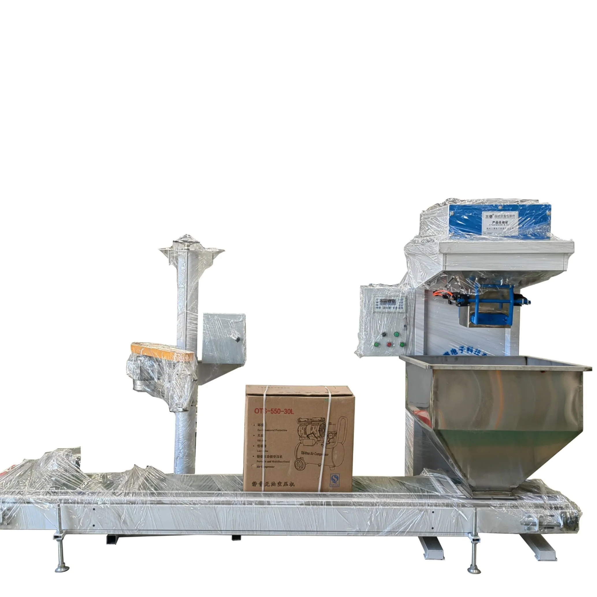 Industrial Automatic Weighing Rice Bag Sand Wheat Flour Wood Pellet Packing Machine Multifunction Packaging Machines