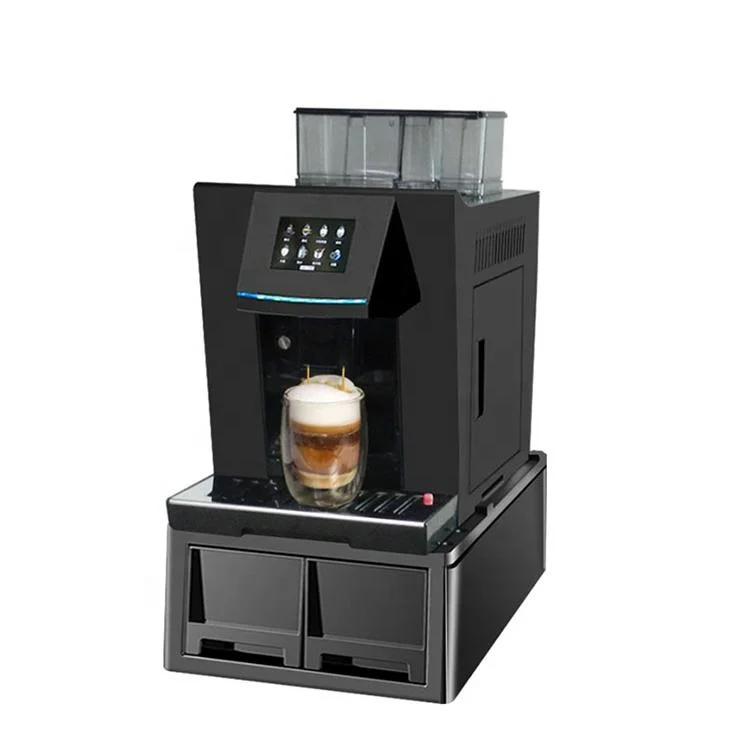 Automatic Espresso Coffee Machine Bean to Cup for Office/Home Cappuccino Maker 220V/50Hz