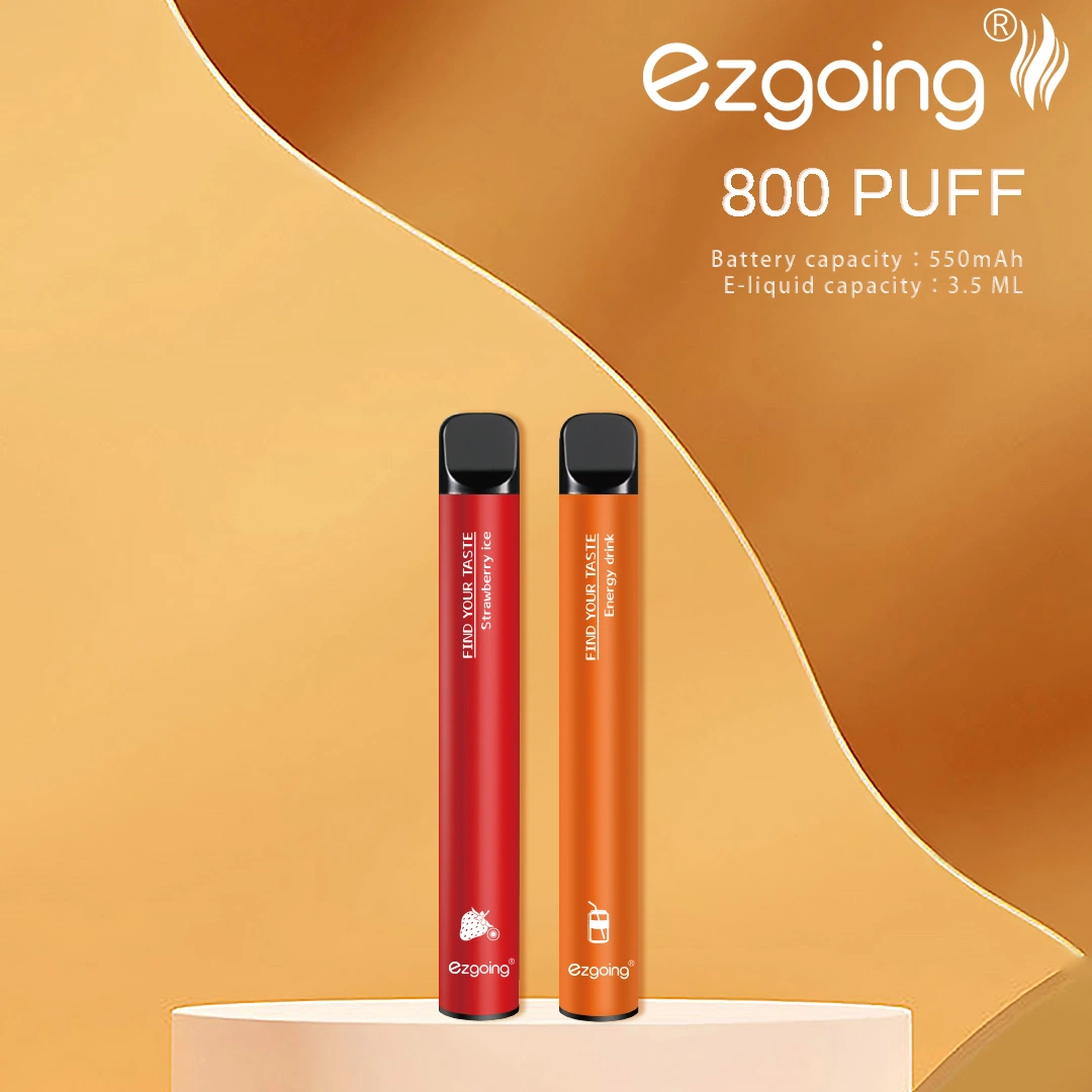 Мини-одноразовые Vape Ecigarette Ezgoing- 800 Максим 800puffs