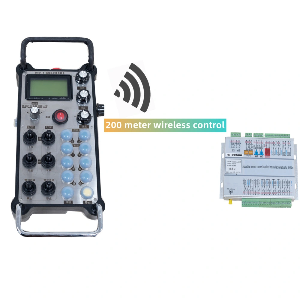 Customizable Industrial Wireless Remote Control 6 Joystick for Press Machine Crane Welding