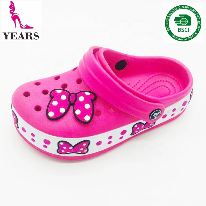 New Garden Shoes with Cute Accessory for Children