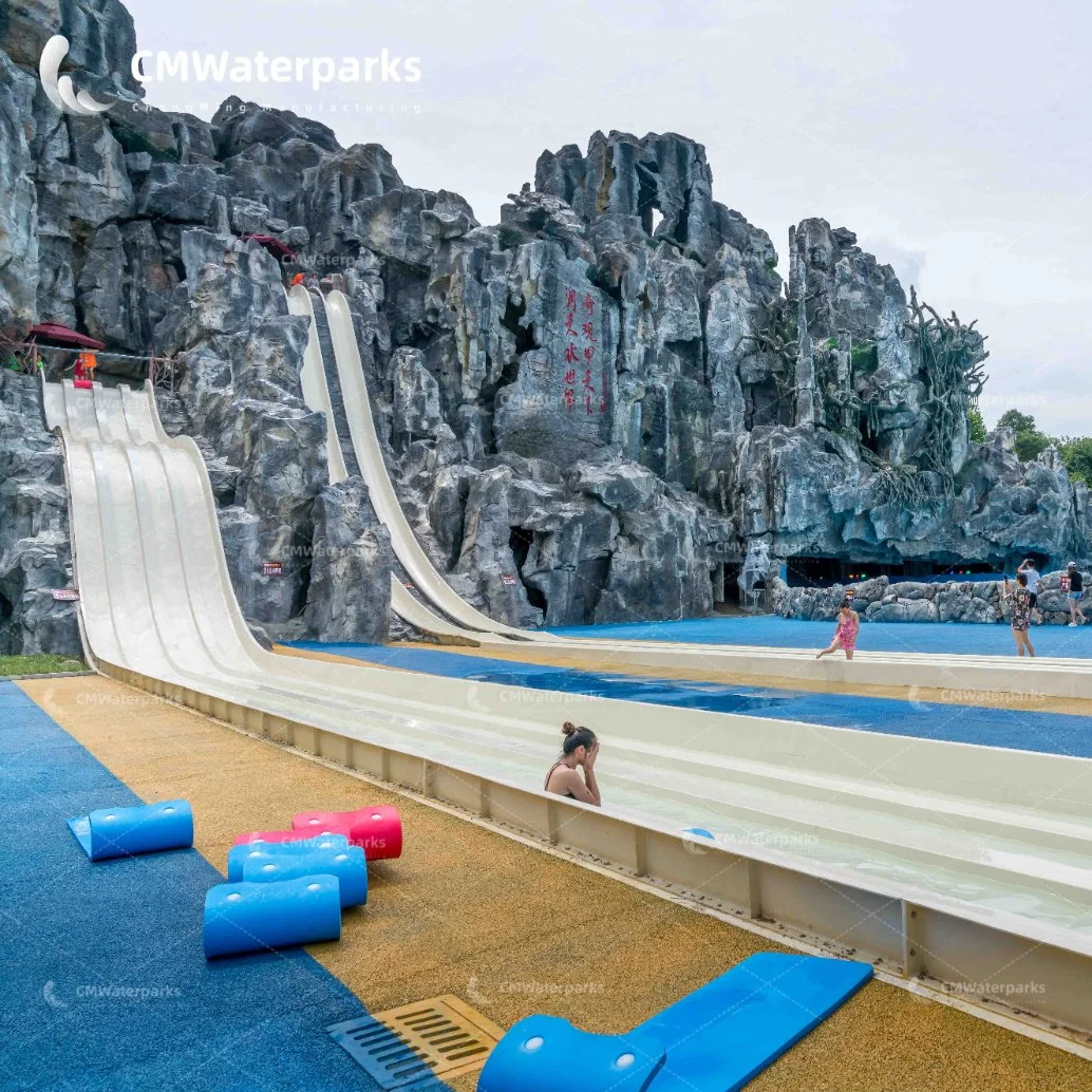 Vente de l'eau chaude de l'équipement du parc de l'eau en fibre de verre glisser Amusement Park