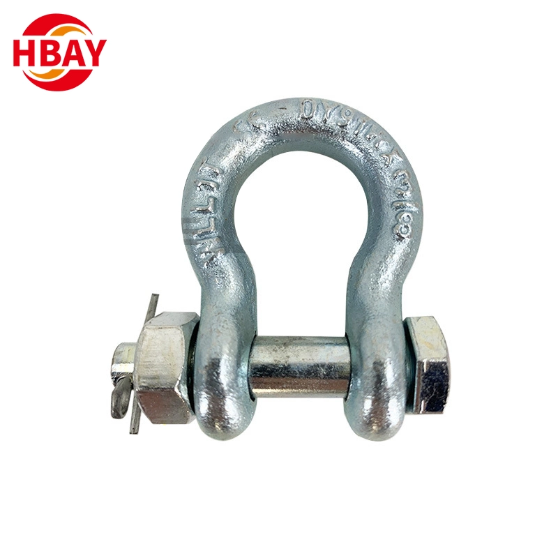 Hot New Product Us Type Bolt Type Anchor Bow Shackle G2130 Rigging