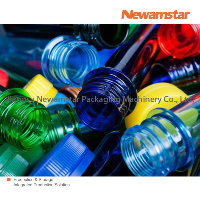 Newamstar botella PET de Agua Potable máquina de llenado de botellas de 500ml