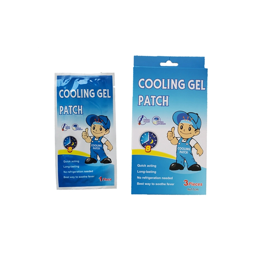 Disposable Adult/Baby Heat Relief Fatigue Relax Fever Refreshing Cooling Gel Pack with CE/ISO