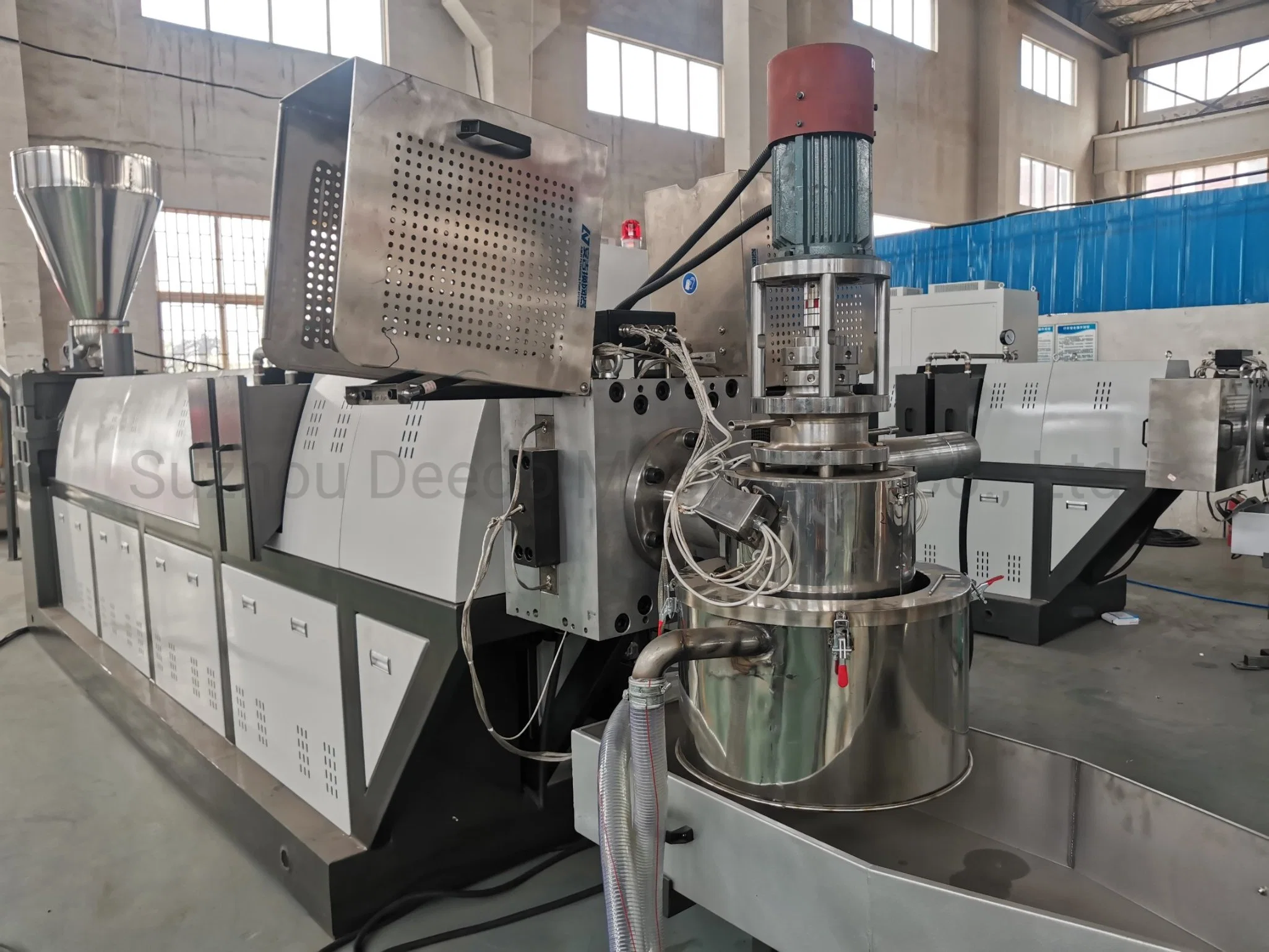 Waste EPE PE PP Plastic Film Bag Recycling Granules Making Machine